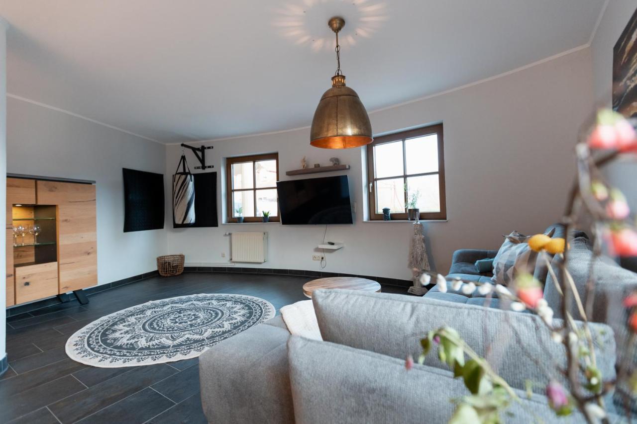 Erholung In Der Natur In Moselnahe, King Size Bett, Netflix, Waschmaschine, Trockner Bengel Luaran gambar